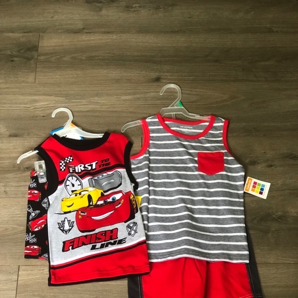 Other - Boys PJ And Short Set CARS/Healthtex size 5T & 6